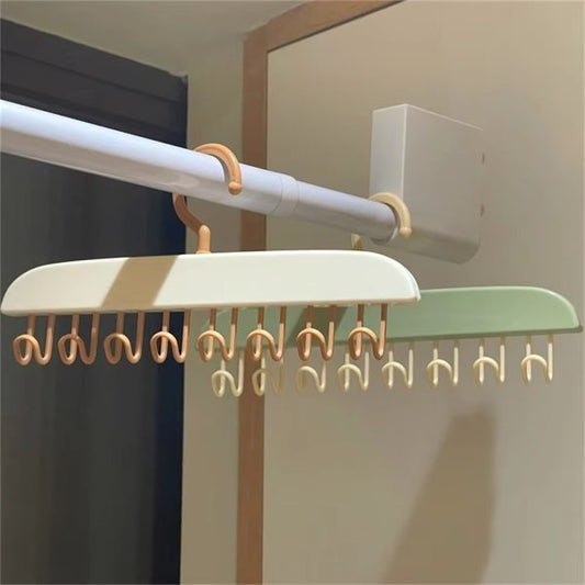 8 Hooks Multi-purpose Hook And Adhesive Hanger For Kitchen Bathroom Cabinet