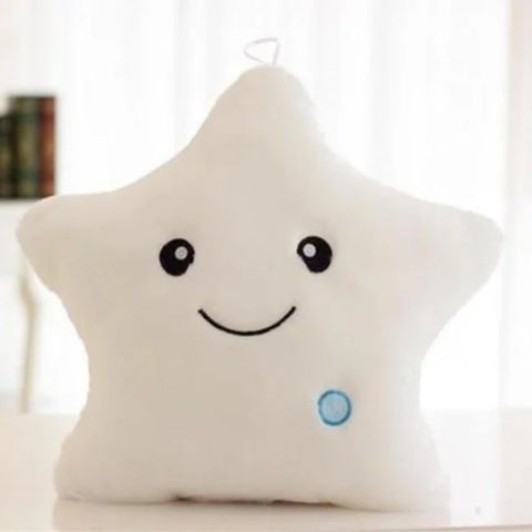 Soft Glowing Colorful Star Shape PillowSoft Glowing Colorful Star Shape Pillow