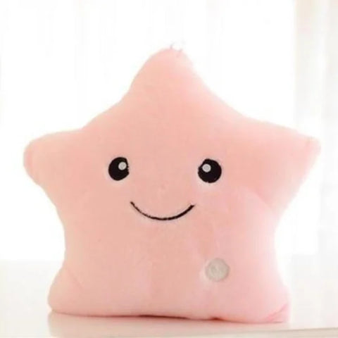 Soft Glowing Colorful Star Shape PillowSoft Glowing Colorful Star Shape Pillow